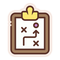business plan sticker