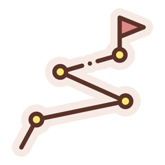 project milestone sticker