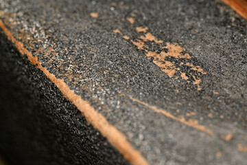 Used sand paper