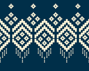 abstract Traditional geometric ethnic fabric pattern ornate elements with ethnic patterns design for textiles, rugs, clothing, sarong, scarf, batik, wrap, embroidery, print, curtain, carpet, wallpaper