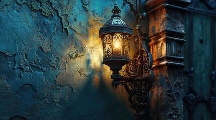 old lamp