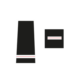 Galon de l'armée de terre française, police nationale, brigadier-chef de police