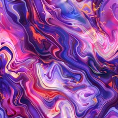 Obraz premium Abstract multicolored pattern in the style of liquid formations