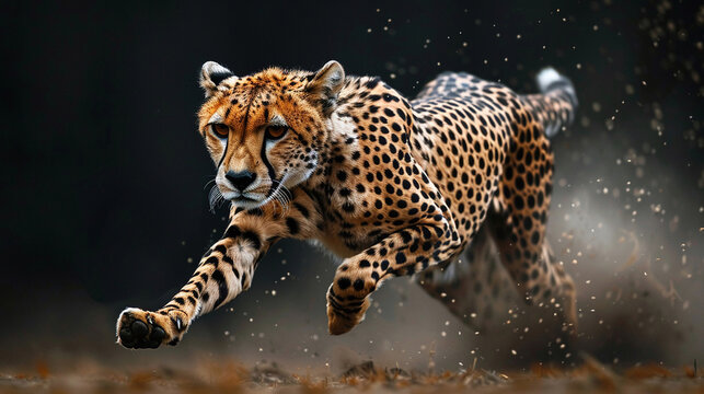 Amazing speed. The fastest land animal