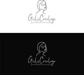 Beauty Care logo Creative and very modern minimalistic