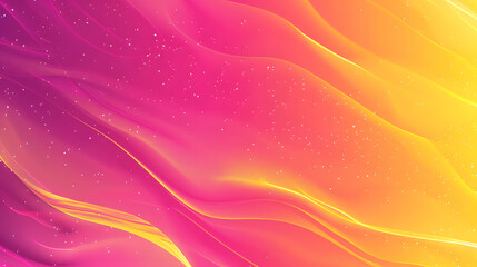 Obraz premium Abstract color gradient banner grainy texture background pink purple yellow lowing color wave Background. Generative AI.