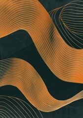 Abstract Colorful waves and Lines background for design and presentation