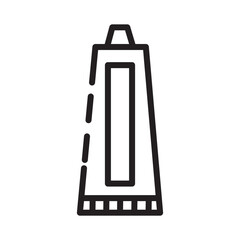 Care Dental Line Line Icon