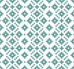 Seamless abstract geometric pattern in a Modern style
