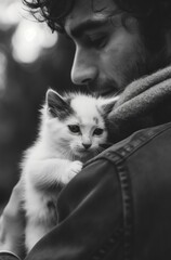 Bond between cat and owner