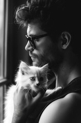 Bond between cat and owner