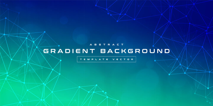 Digital technology banner green blue background concept, cyber technology circuit, abstract tech, innovation future data, internet network, Ai big data, futuristic wifi connection illustration concept