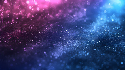 Fototapeta premium Dark blue purple glowing grainy gradient Background. Generative AI.