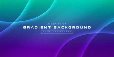 Digital technology banner green blue background concept with technology light effect, abstract tech, innovation future data, internet network, Ai big data, lines dots connection, illustration vector