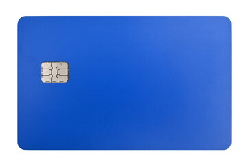 Plastic bank credit card