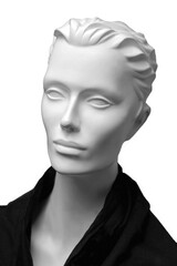 shop window mannequin head, png file