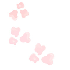 pink rose petals