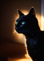 Morgana's Feline Shadow Form