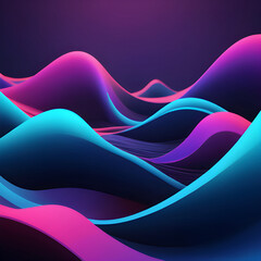 Create captivating digital designs with fluid wave patterns.