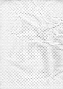 Halftone vintage paper texture with a transparent background