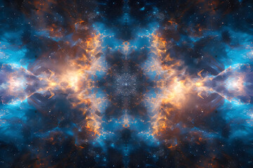 Fototapeta premium Cosmic Abstract: Explore the Universe