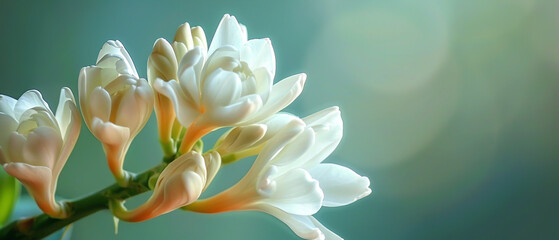 close up about Tuberose flower