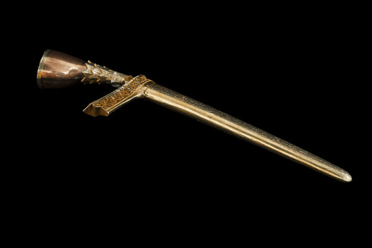 Rencong is a traditional Acehnese weapon which has various shapes, sizes and carvings