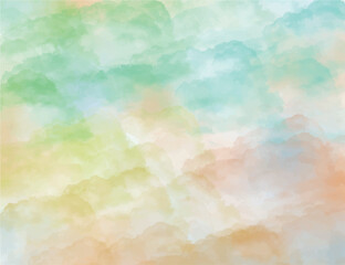 Colorfull Splash: Abstract Watercolor Vector Background