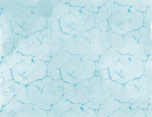 Blue watercolor splash background. Watercolor blue sea texture.