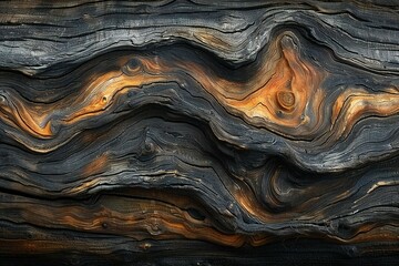 Wooden texture with natural patterns as a background, Close-up