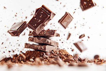 A Cascade of Dancing Chocolates