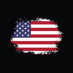 USA Flag isolated