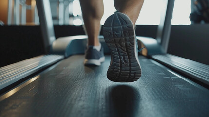 Naklejka premium gym, well-being, sport, leisure, walking, health, walking, treadmill, shape, tennis