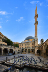 Avlusunda mosque courtyard, Sanliurfa, Turkey