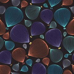 background with balloon 