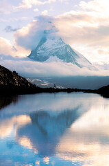 Landscape in the Alps
