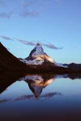 Landscape in the Alps