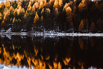 Landscape in the Alps