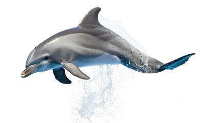 dolphin isolated on transparent © YauheniyaA