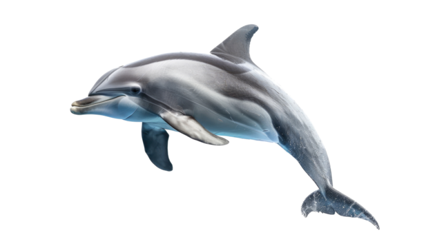 dolphin isolated on transparent