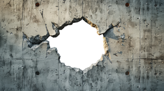 hole in a wall