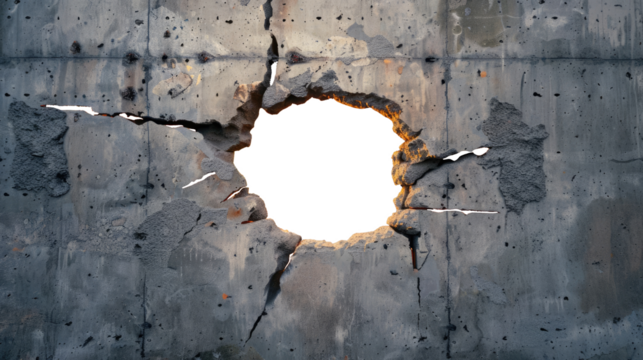 hole in a wall