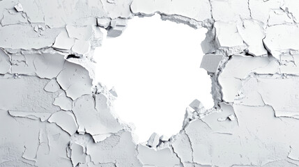 Obraz premium hole in a wall