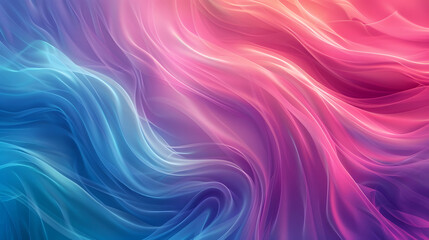 Fototapeta premium teal orange noise texture pink blue purple red smooth gradient glowing color wave Background. Generative AI.