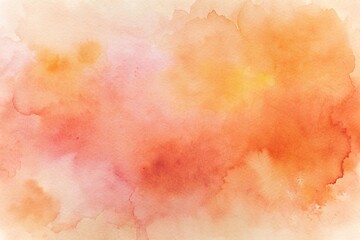 Obraz premium Peach Sorbet Wash: Warm peach tones with hints of coral and cream, offering a sweet and inviting backdrop. 