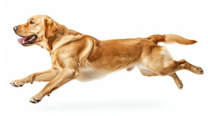 white background dog