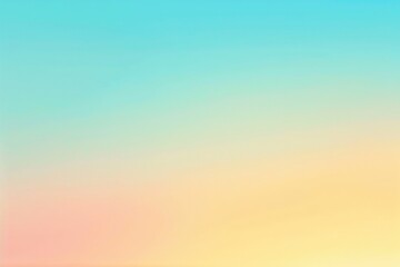 Pastel gradient background with light blue, yellow and pink colors