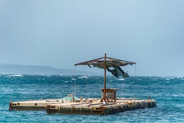 schwimmend Insel