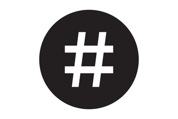 Hashtag icon