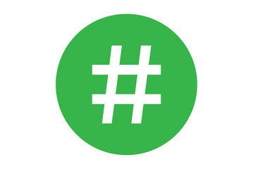 Hashtag icon